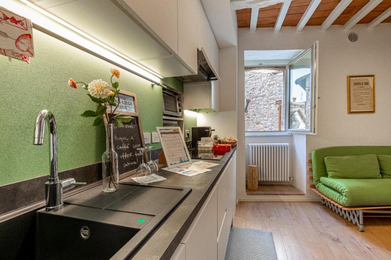 Dimora Casina Dell'Abbondanza Apartamento Gubbio Exterior foto